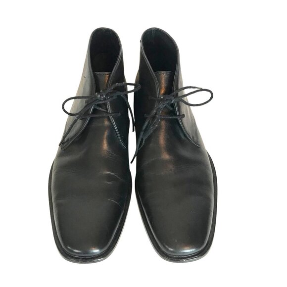 Gordon Rush Black Leather Chukka Boots Mens 11.5 Durable & Stylish Design main image 8
